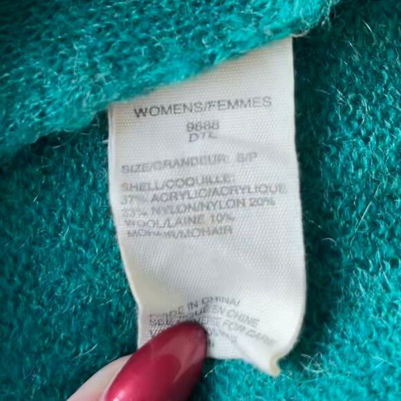 Woolrich Wool Blend Sweater Owl Crew Neck Knit - Picture 8 of 8